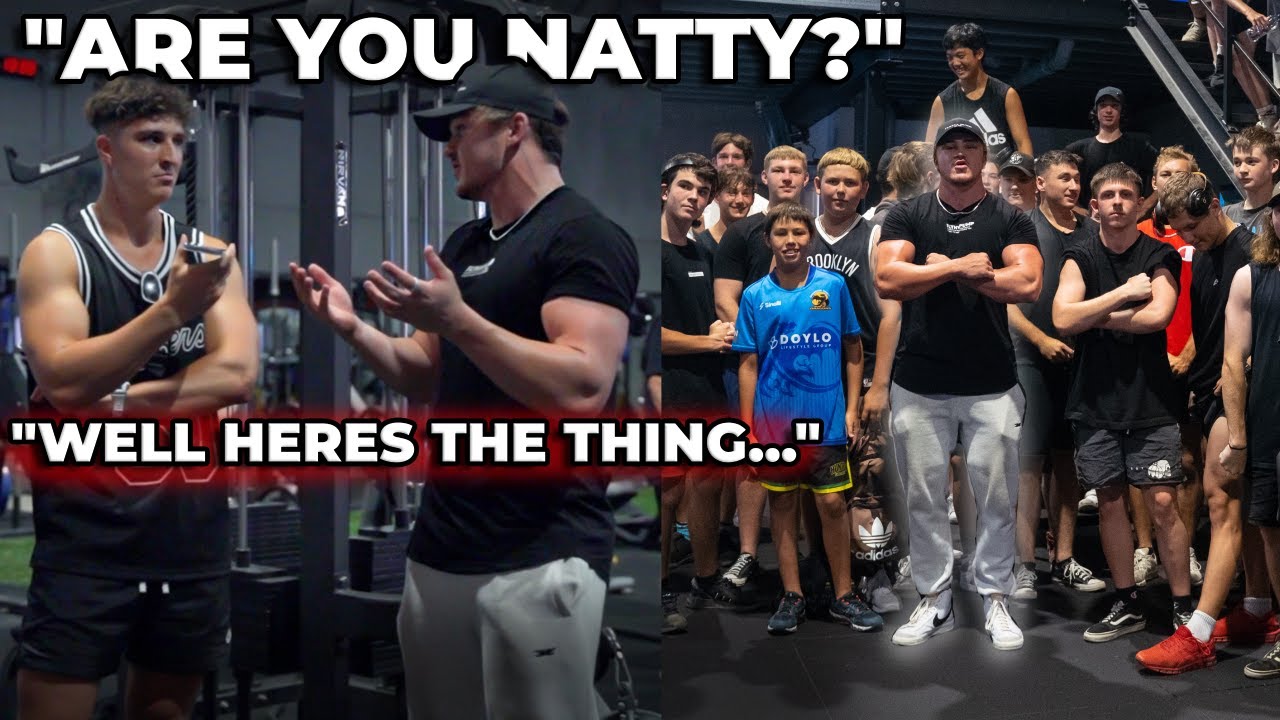 HUGE GYM MEET | NATTY OR NOT?