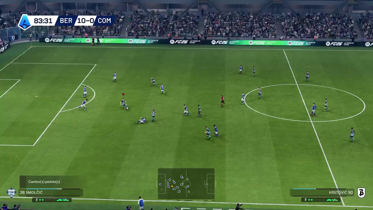 Jugando a fc26
