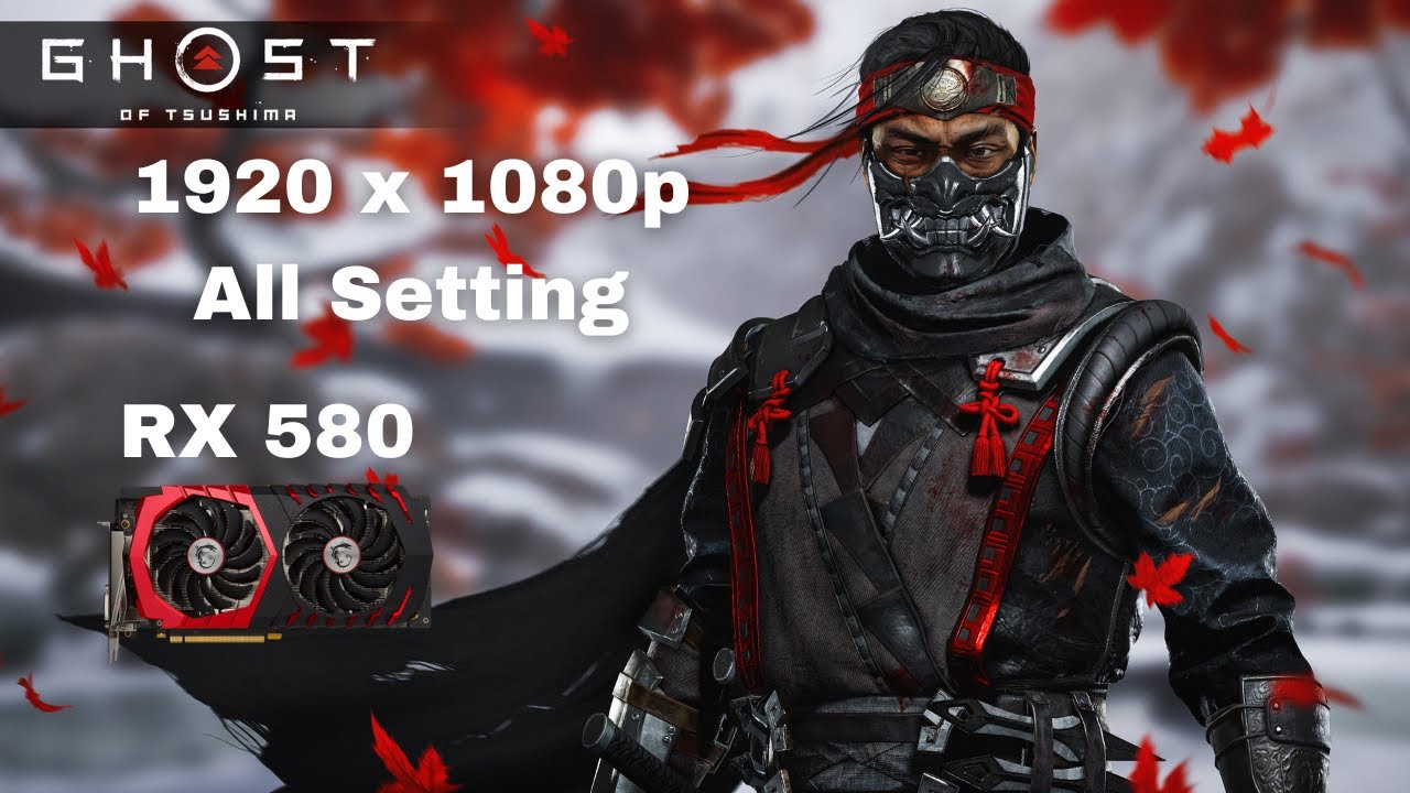 Ghost of Tsushima FPS Test | i5 4590 + RX 580 (2048sp) | 1080p All Settings | PC Benchmark