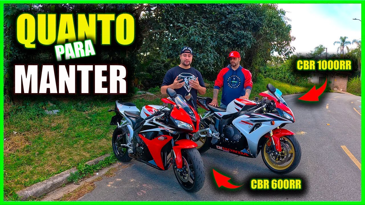 💰 QUANTO CUSTA MANTER uma CBR 600RR e CBR 1000RR? | PREÇOS REAIS e DICAS! 🔥🏍️