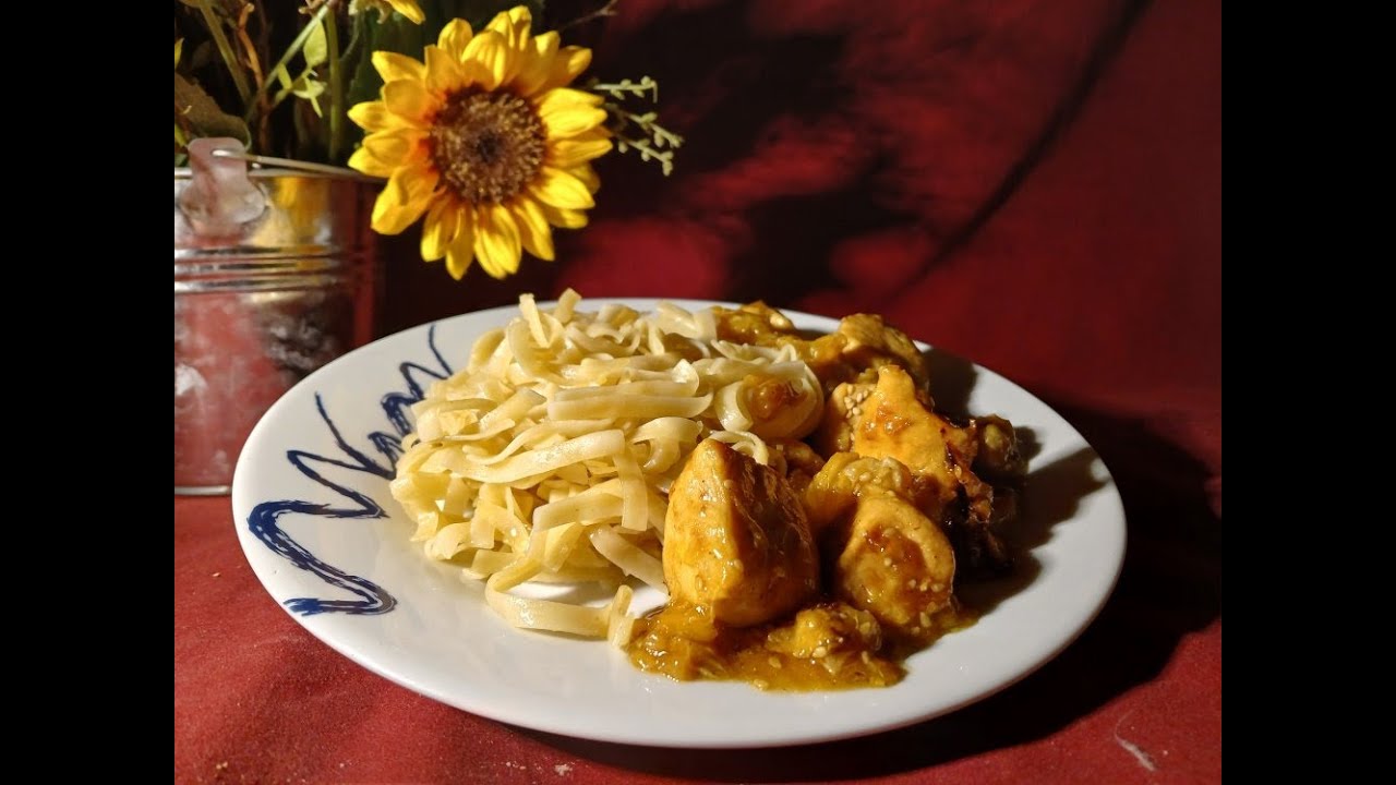 Poulet caramélisé à la clémentine de Mémé Corse
