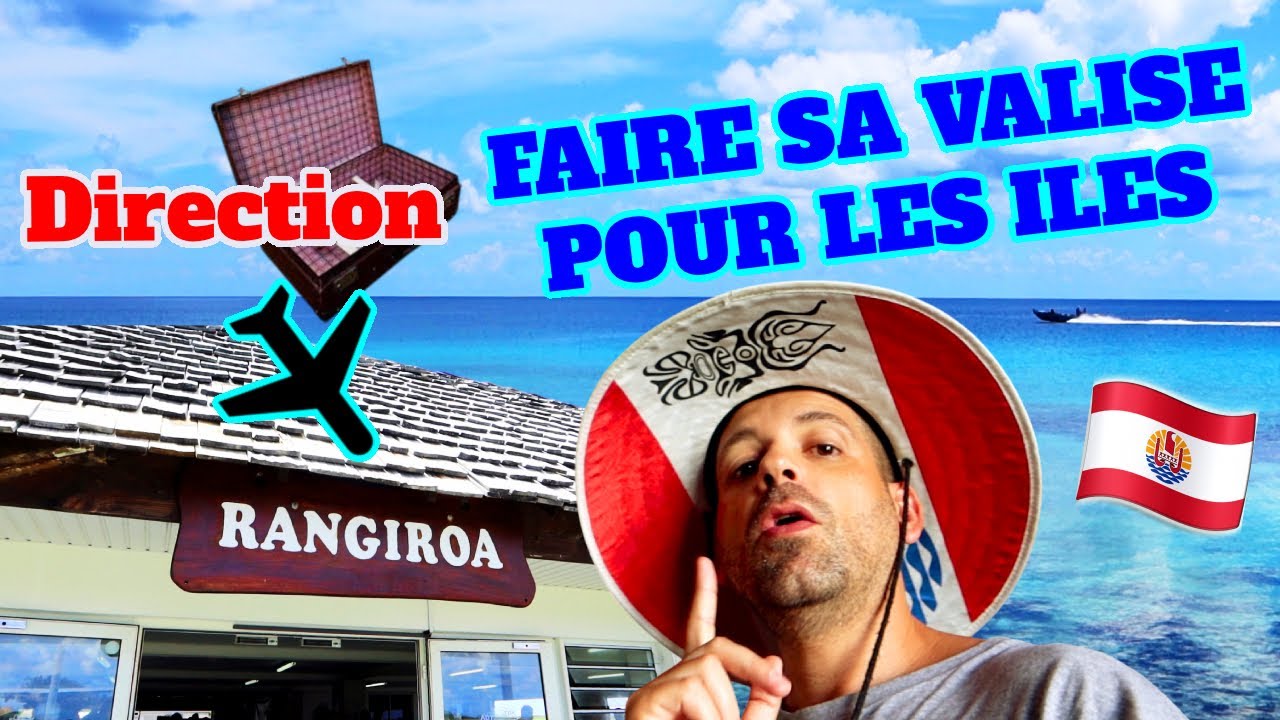 Je quitte TAHITI pour RANGIROA. Changement radical ! 082
