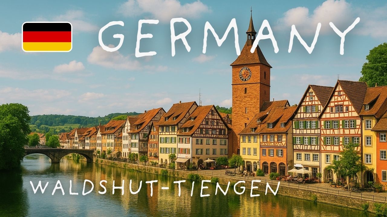 Waldshut-Tiengen Germany 🇩🇪 | Germany's Secret Fairytale Town Walking Tour
