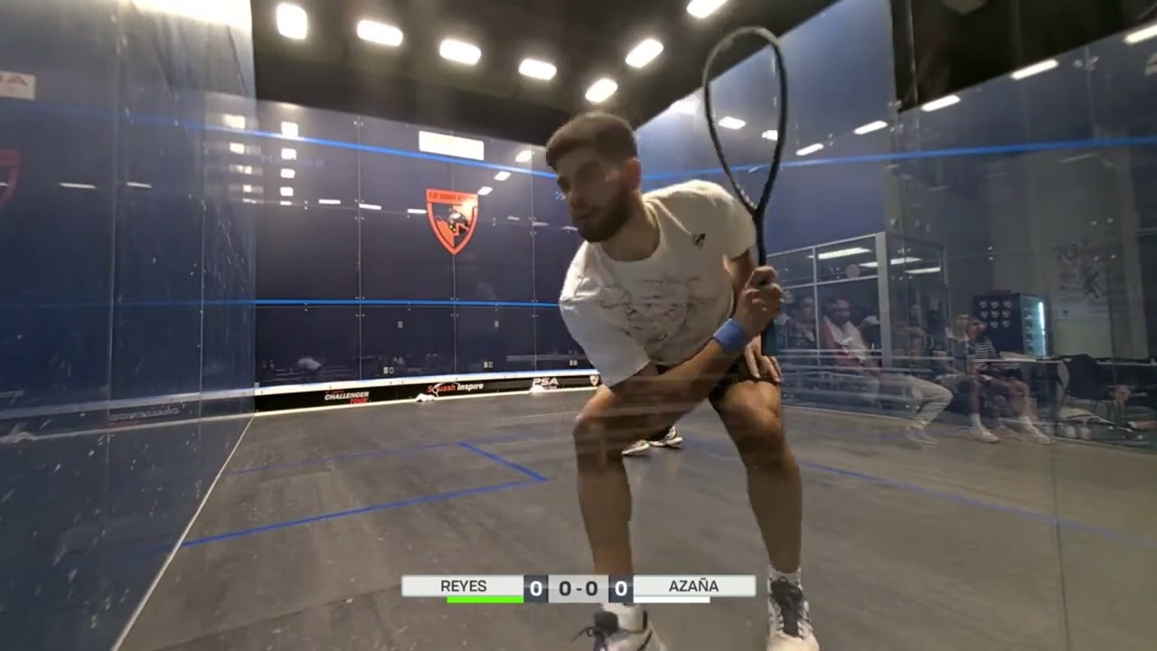 Alejandro Reyes VS Jeremias Azana   Pan American 23-24 World Championship RD1  Play Squash Academy