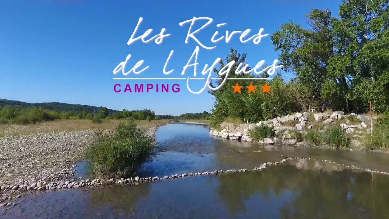 Les Rives de l'aygues ★★★ : Camping à Tulette en Drôme Provençale