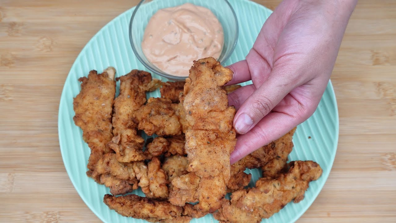 Crispy Chicken Strips Kids Special by Food Tastery