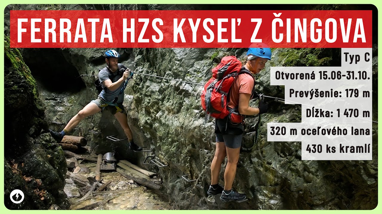 Ferrata HZS Kyseľ z Čingova