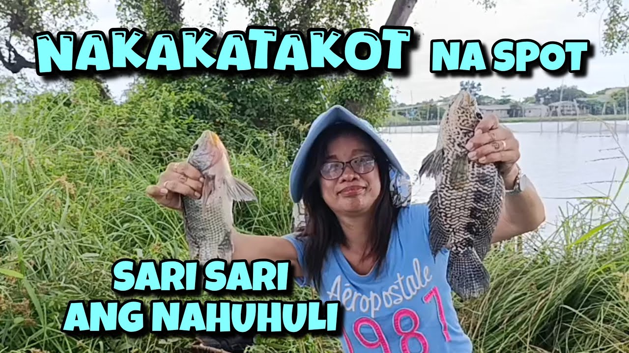 NAKAKATAKOT na Spot Sari saring Isda ang Nahuhuli