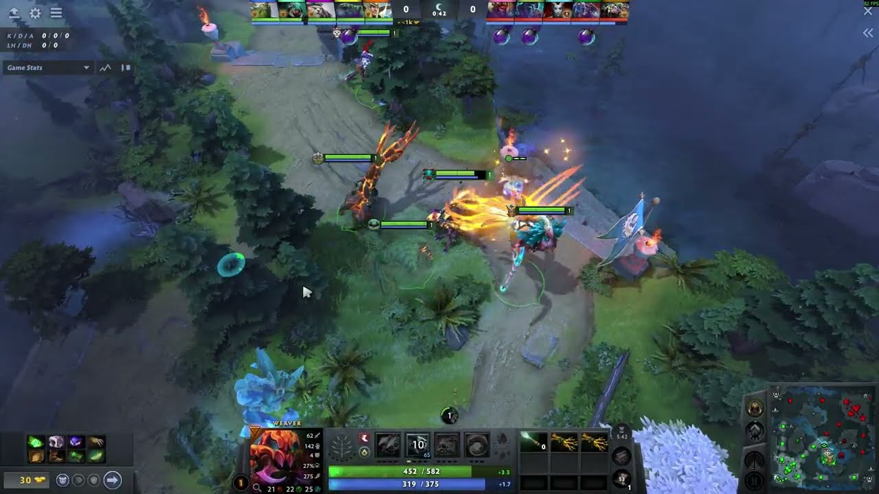Weaver pos1 step#arteezydota2 #dotawtf #dota2highlights
