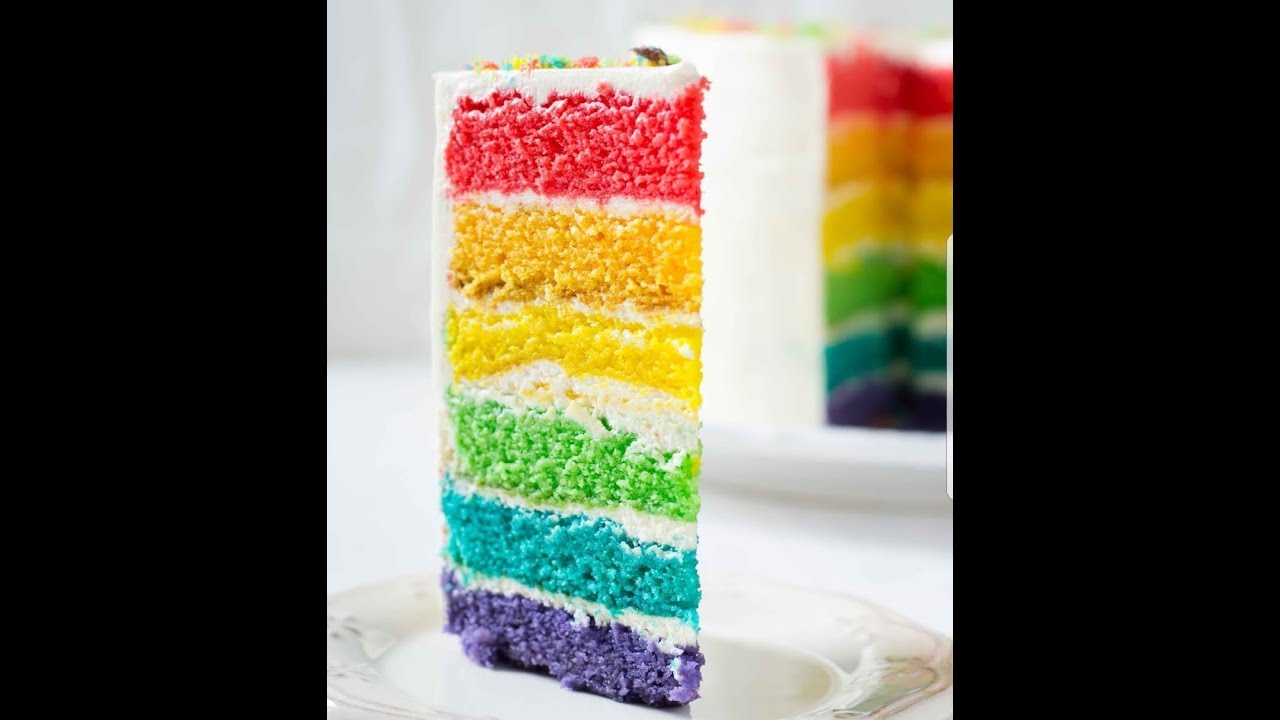 Recette du Rainbow Cake tr&egrave;s facile