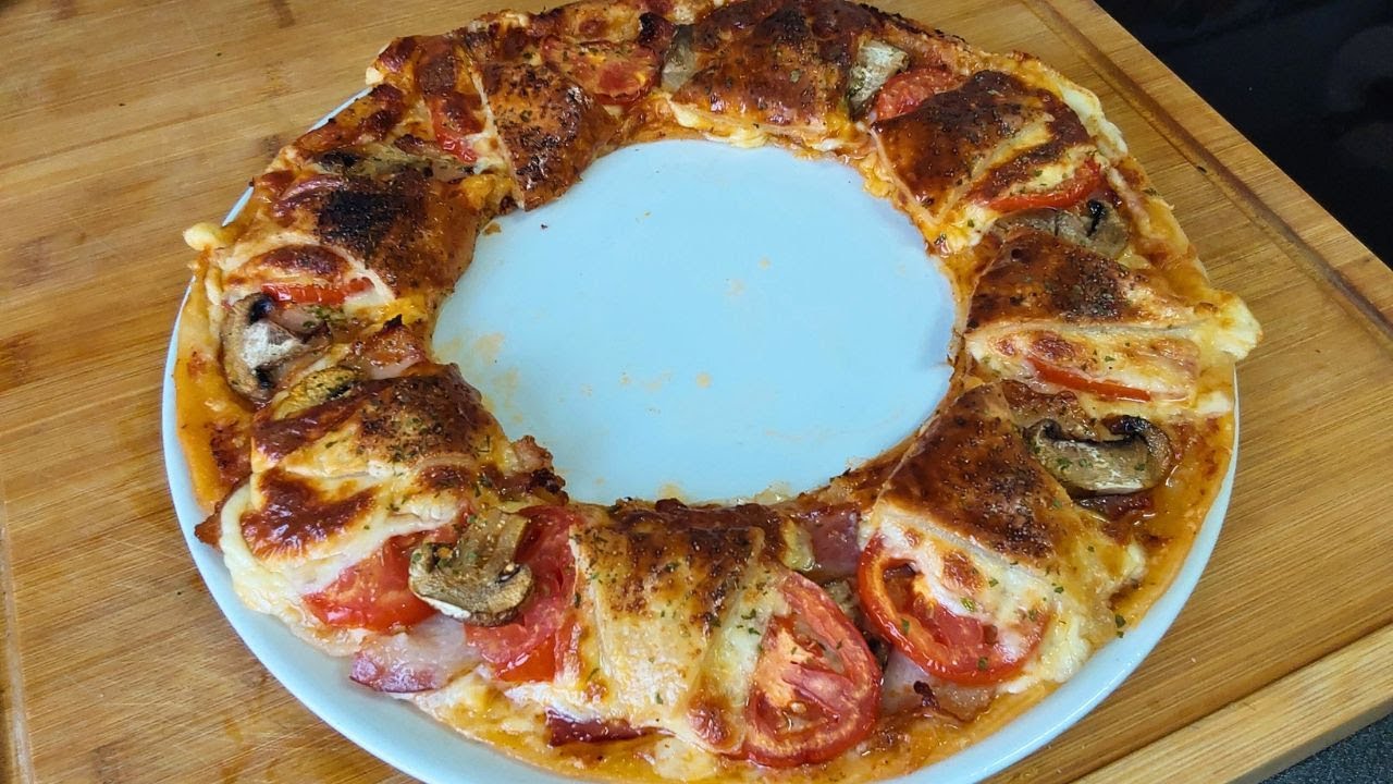 Corona de Hojaldre Rellena 😍 Fácil y Deliciosa