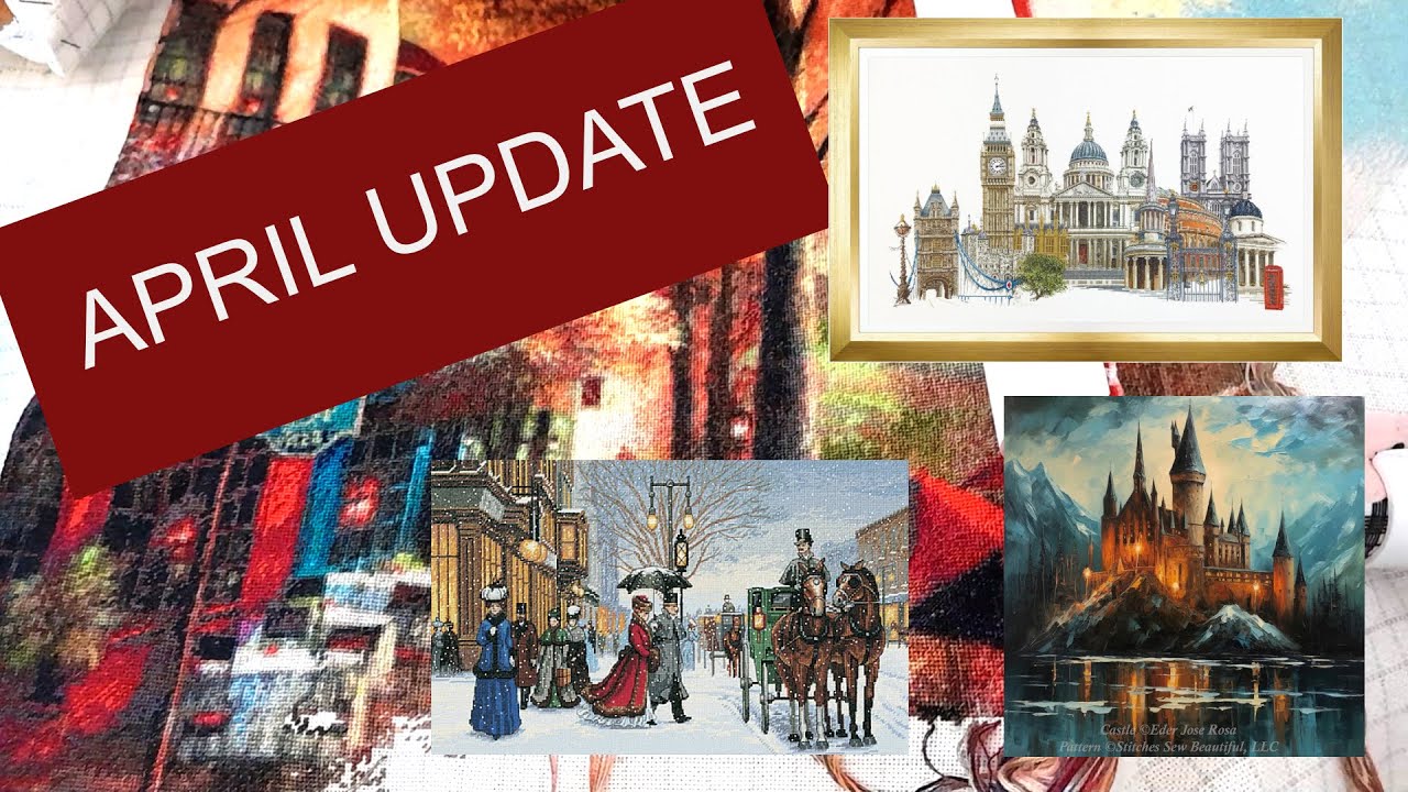 Cross Stitch Kit AND Full Coverage progress so far