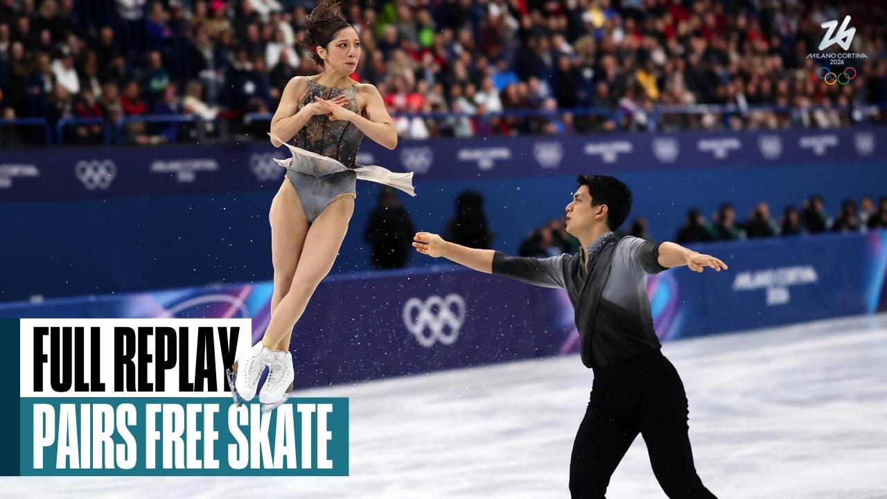 Figure Skating ⛸️🥇 Pairs Free Skate | Milano Cortina 2026 | Full Replays