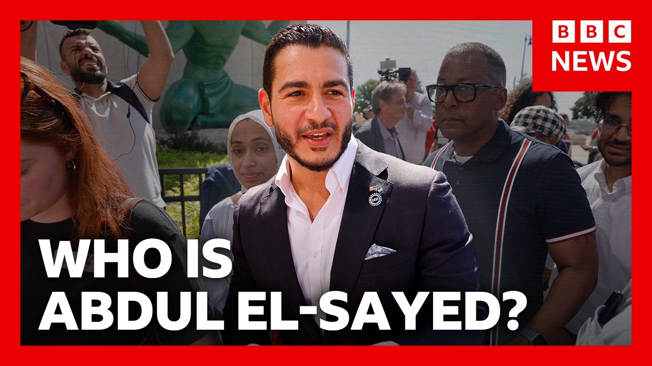 How progressive Abdul El-Sayed won in Michigan - and why it could shake-up US politics | BBC News