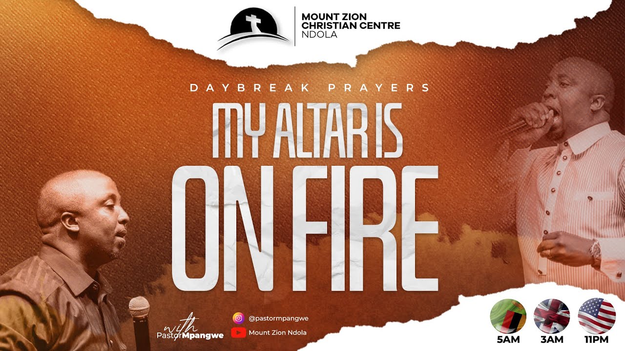DAY BREAK PRAYERS : MY ALTAR IS ON FIRE || DAY 2
