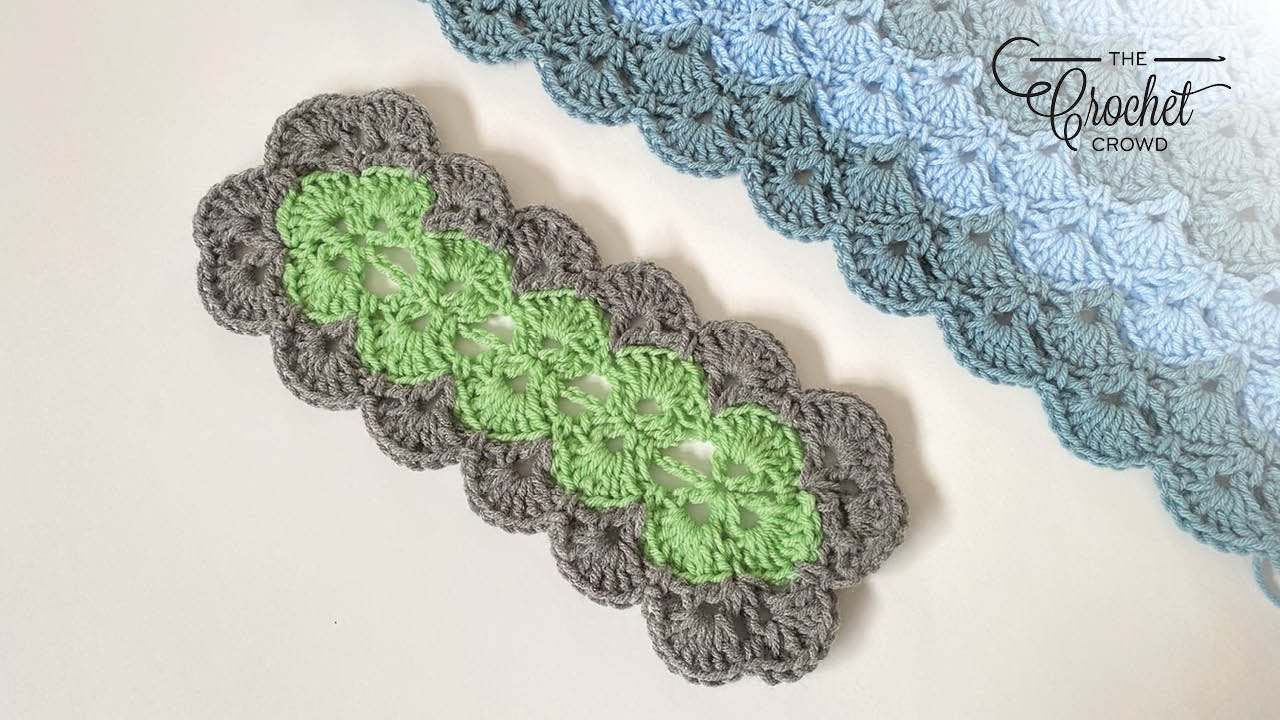 How to Crochet Easy Large Teenager & Child Size Interlocking Shells Blanket