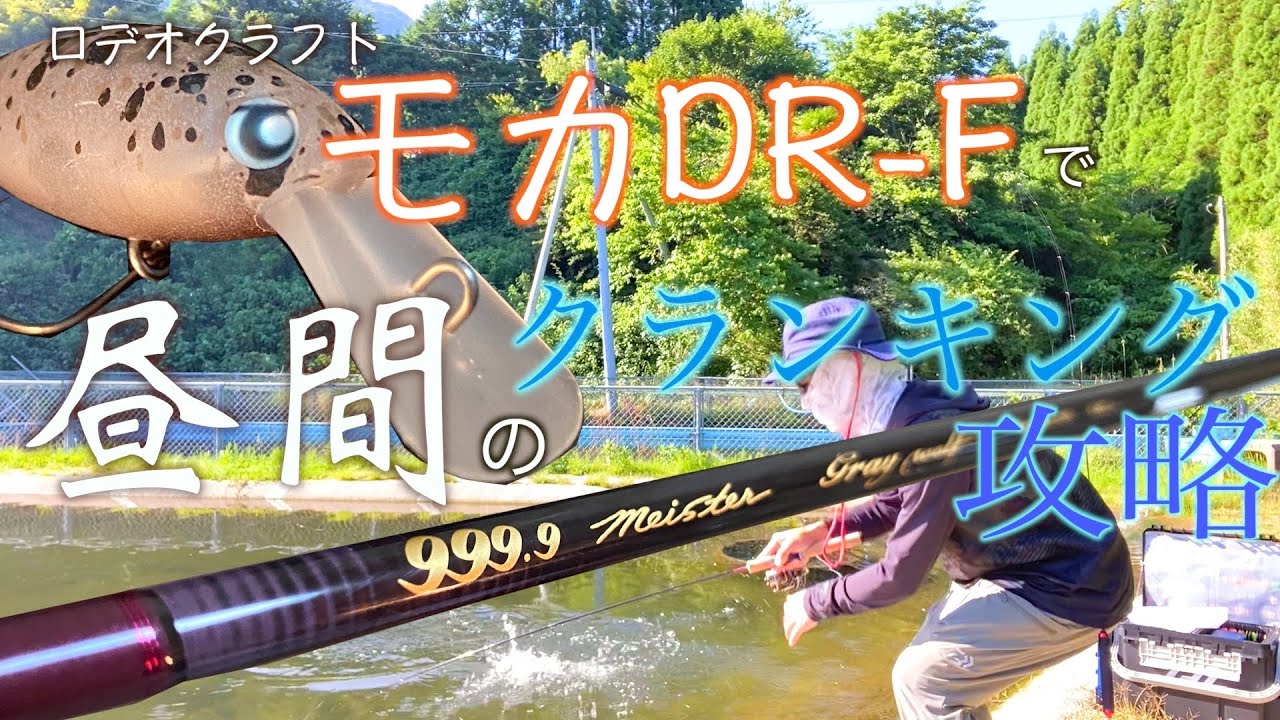 【エリアトラウト】モカDR-Fのクランキングて連発！【ロデオクラフト】【クランクベイト】