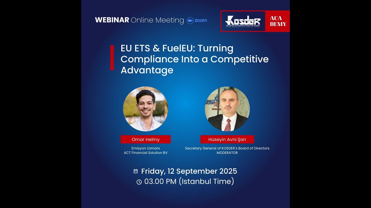 EU ETS & Fuel EU: Turning Compliance Into a Competitive Advantage
