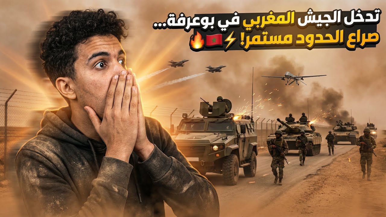 الجيش الجزائري يحاصر إقليم فكيك و ينشر منظومات دفاع صينية/الجيش المغربي يتدخل 
