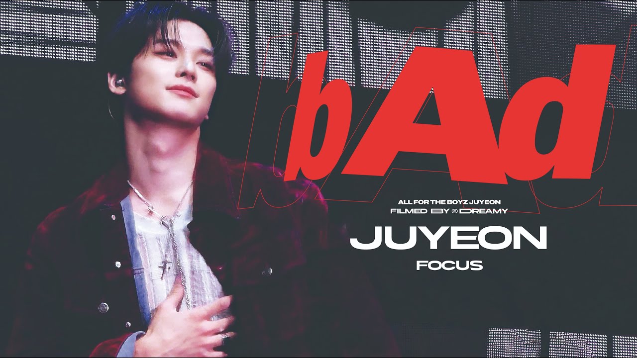 [4K]THE BOYZ-bAd 배드(JUYEON FANCAM Focus) THE BLAZE in KOBE 더보이즈 주연 직캠 250830