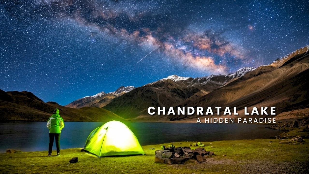 I Found The Most Beautiful Lake in Himachal | ChandratalLake | SpitiValley