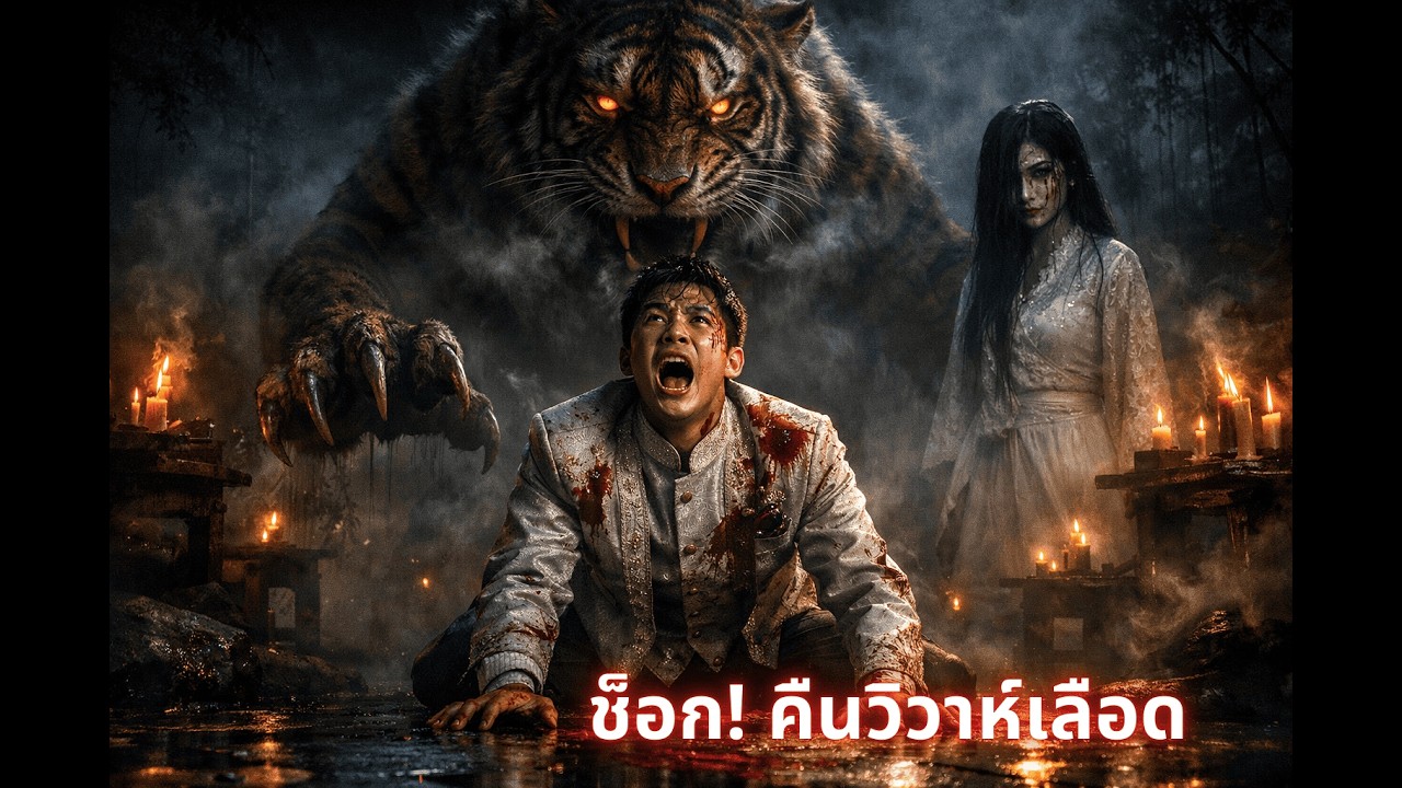 ผิดคำสาบาน “รักจนตาย” เจ้าบ่าวสยองกราบเท้า ผีเสือสมิง ในคืนแต่งงาน…