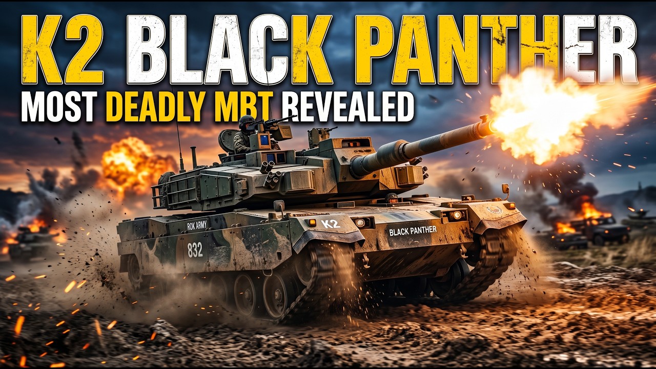 K2 Black Panther Tank | Most Deadly MBT Revealed