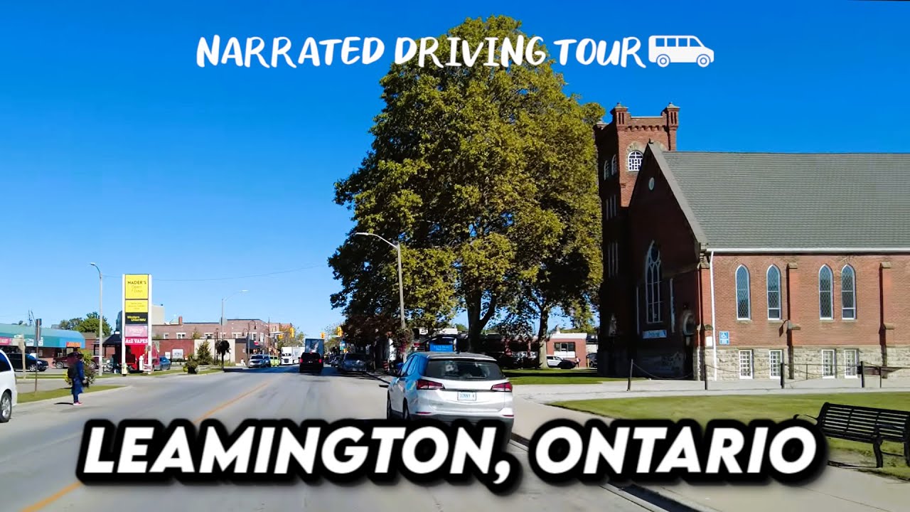 🚗 Leamington, Ontario 🍅 4K Drive