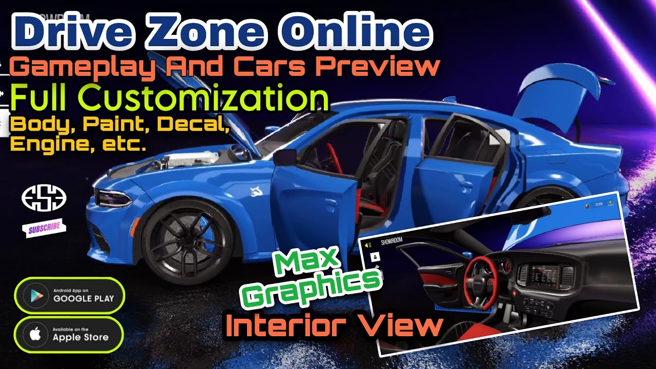Drive Zone Online Android Gameplay Max Graphics (Very High Settings)