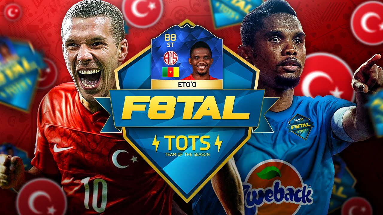 OMG STRIKER PODOLSKI UPGRADE LEGENDARY TOTS ETO'O F8TAL 4! FIFA 16 ULTIMATE TEAM