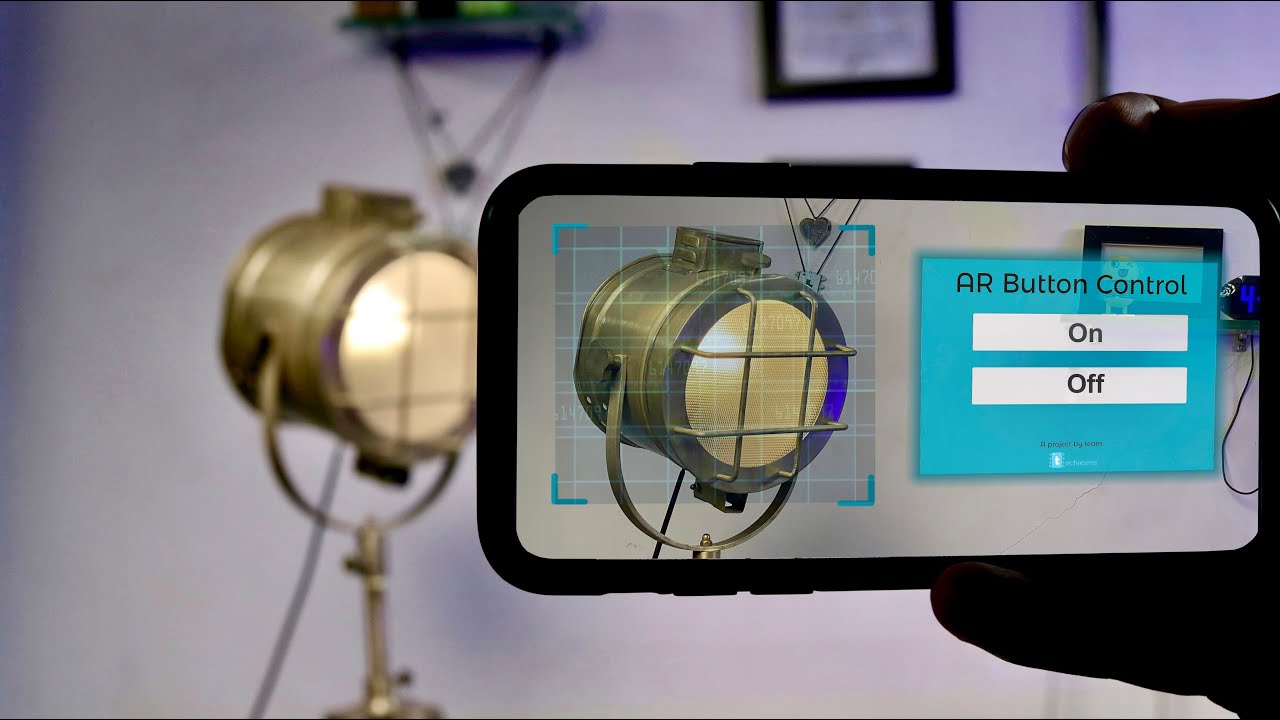 Switches in the air (AR + IOT) | Let's make an AR app using unity & blynk