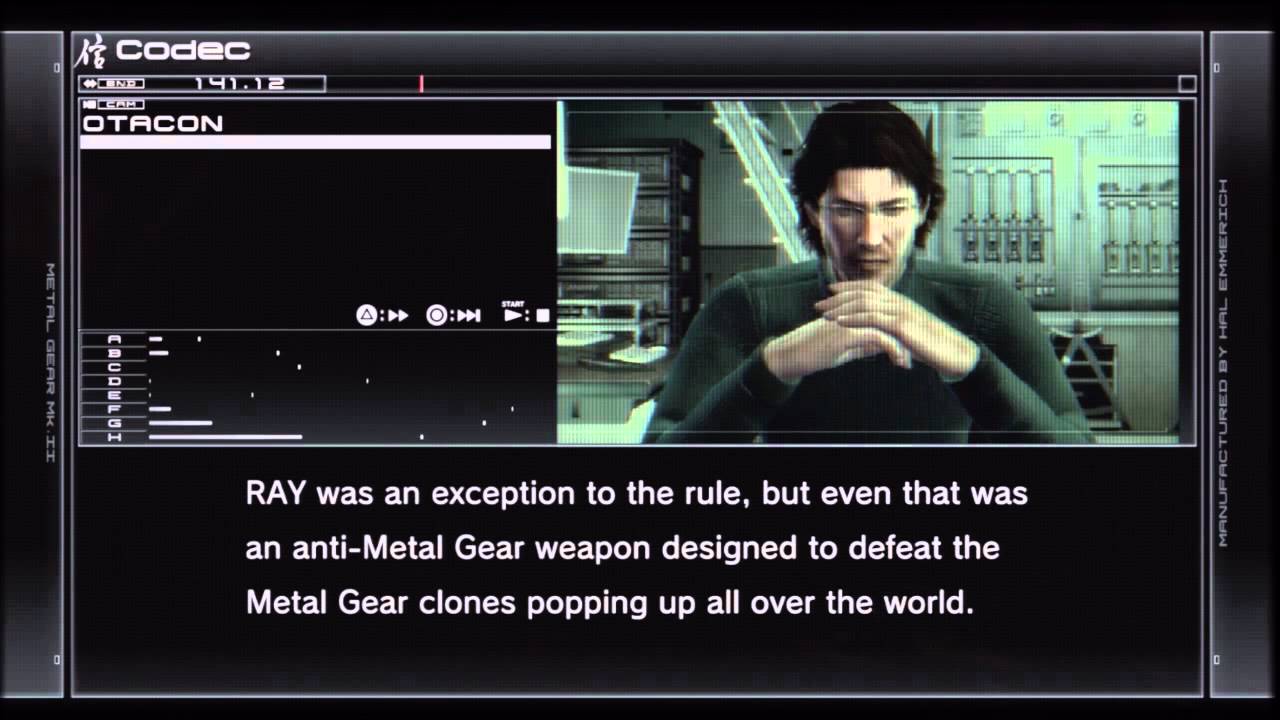 MGS4 #2-3: Chattin' with Otacon (Codec)