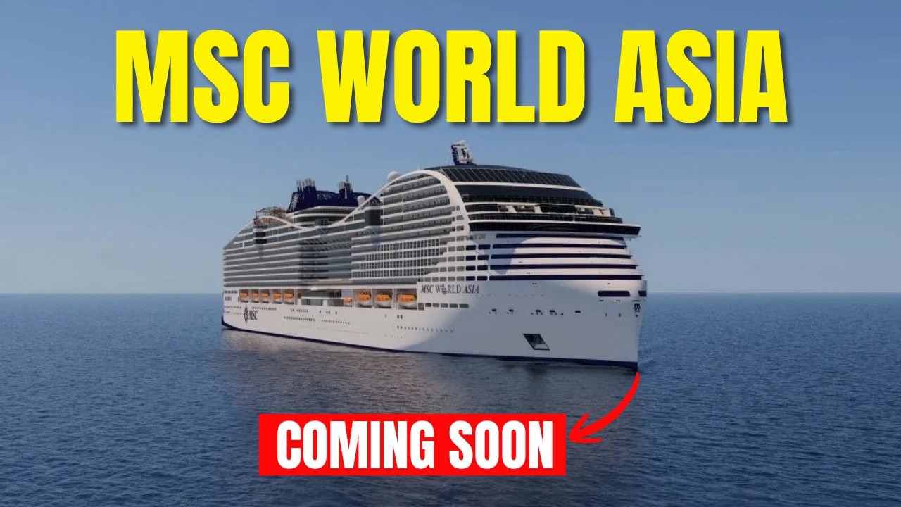 MSC World Asia: Самый БЕЗУМНЫЙ круизный лайнер, который появится в 2026 году!