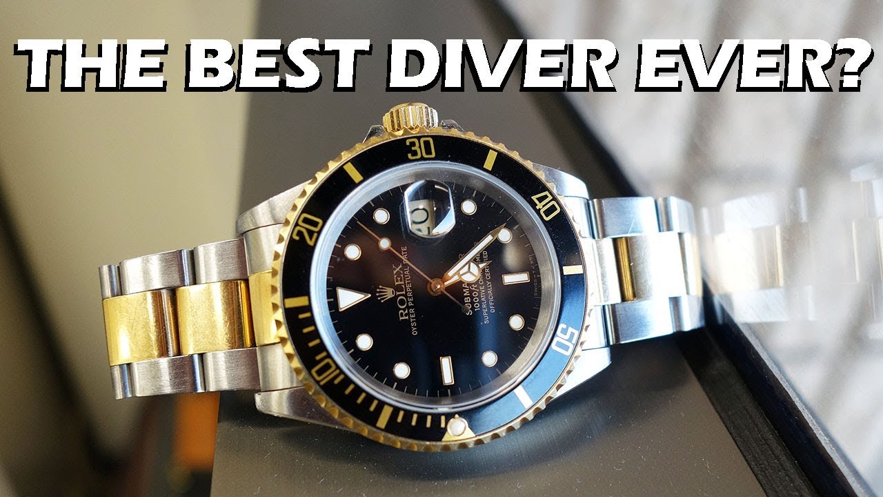 The BEST Dive Watch Ever? Rolex Submariner Date 16613LN & differences in 116613BLK - Perth WAtch #50