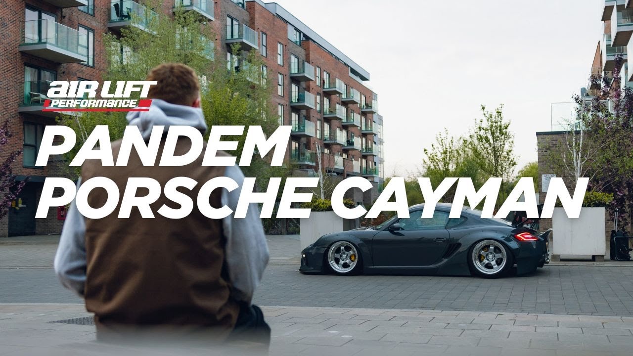 Philly's Widebody Porsche Cayman on Air Lift Performance Suspension