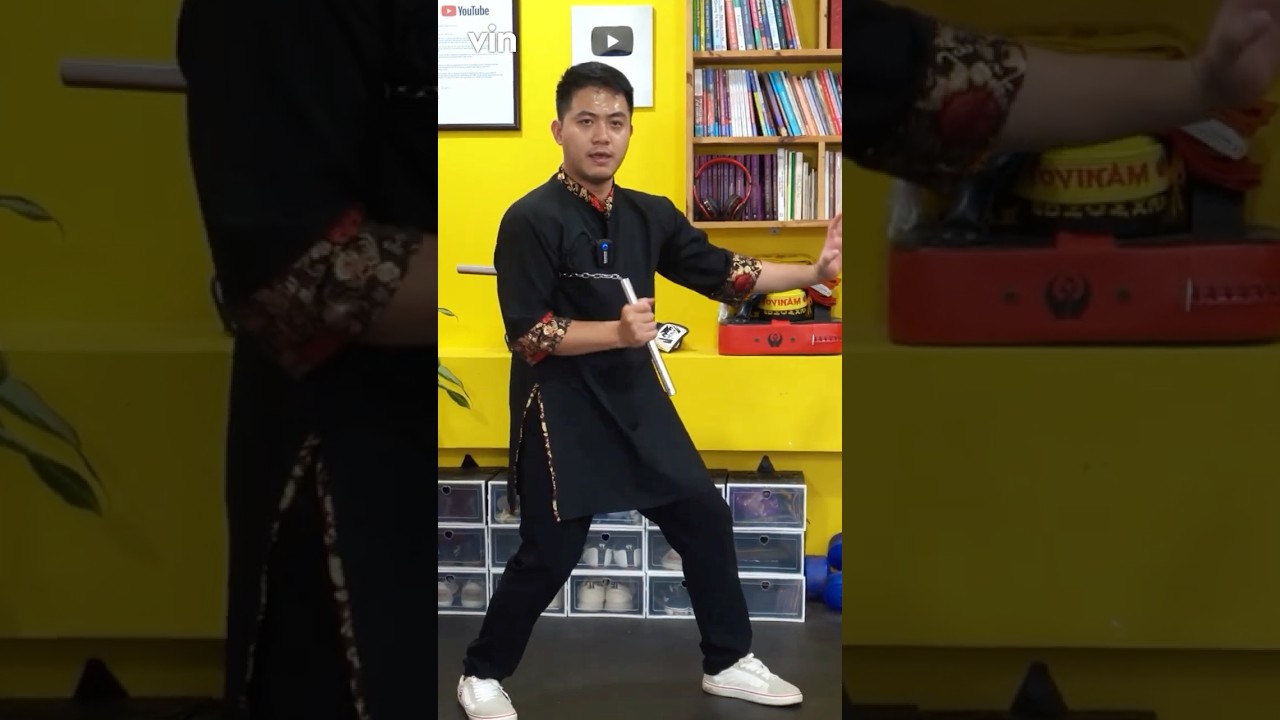 5 Kỹ Thuật Đ&aacute;nh C&ocirc;n Nhị Kh&uacute;c Hay | VinKungfu Shorts #shorts