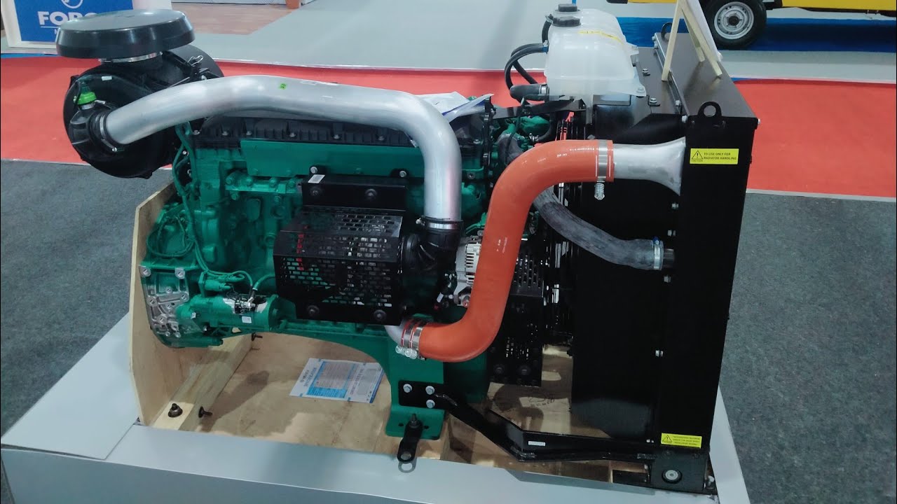 Volvo Eicher Engine - VEDX8K8-8L Model -350 HP Overview