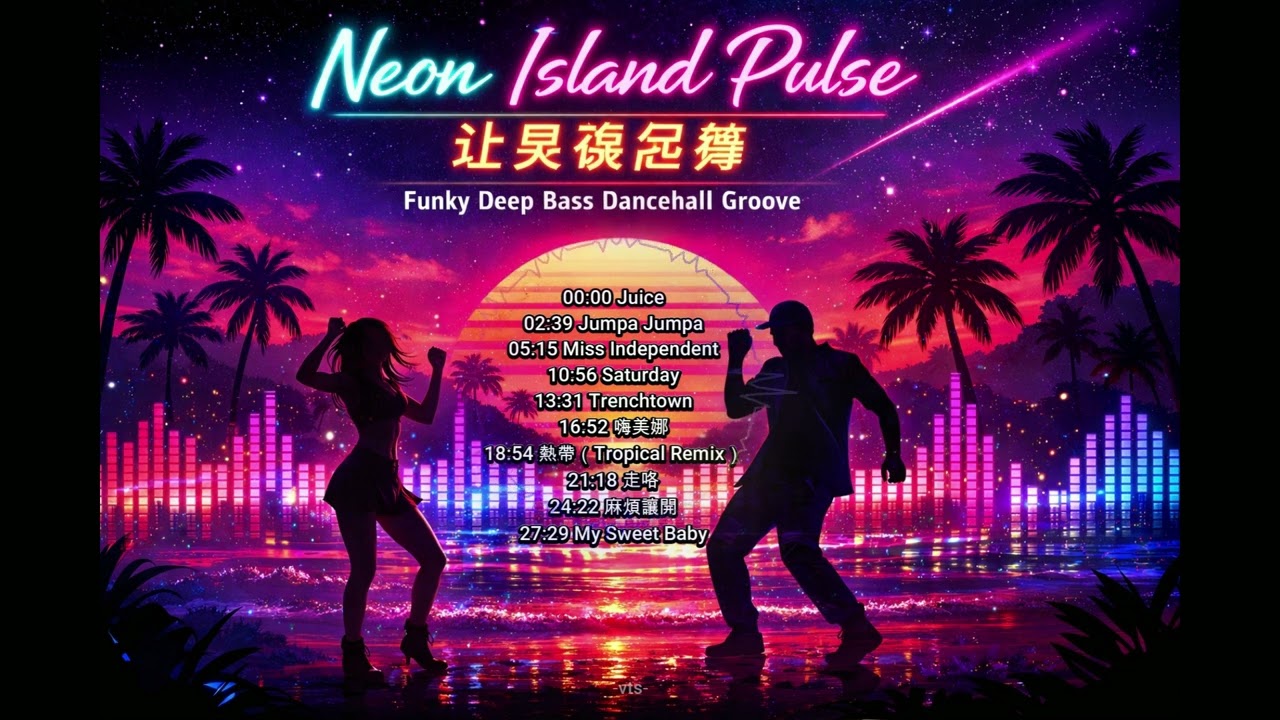 Neon Island Pulse 让灵魂起舞 | Funky Deep Bass Dancehall Groove