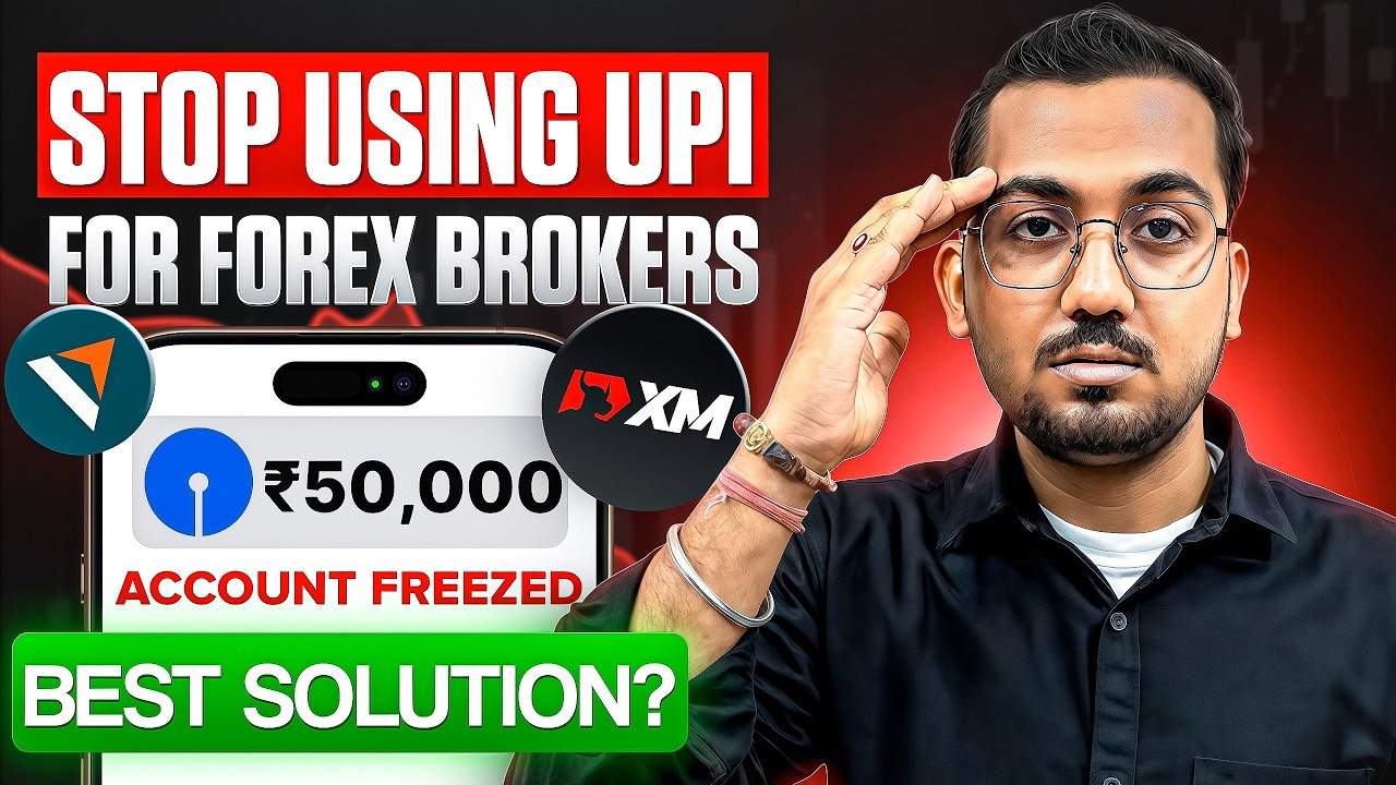 STOP using UPI for forex trading in india ⚠️ safe method for xm & forex brokers