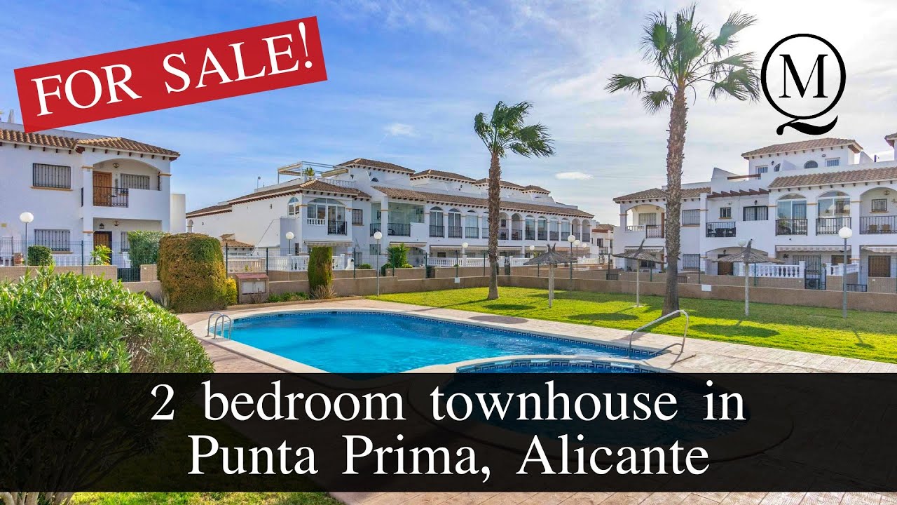 2 bedroom townhouse FOR SALE in Punta Prima, Alicante Spain (SOLD)