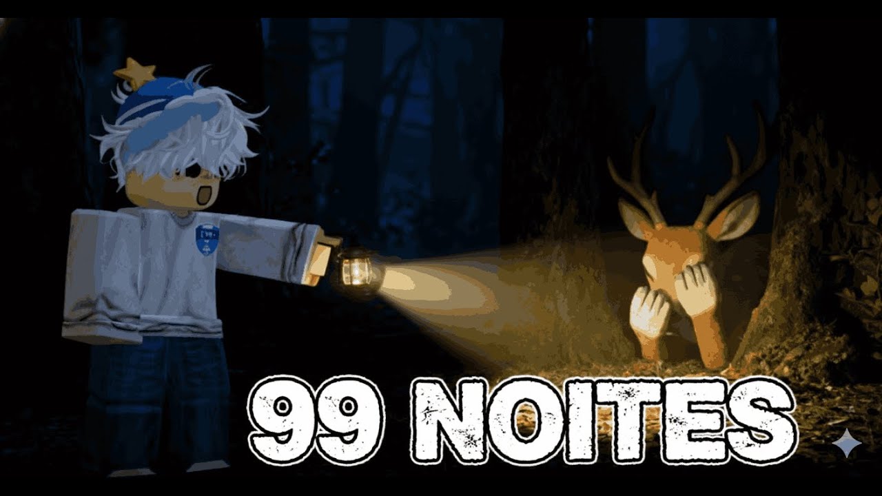 🦌 99 NOITES NA FLORESTA: Sobrevivendo no Roblox 🔦