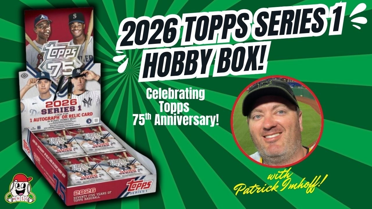 ✨Набор коллекционных карточек Topps Series 1 2026 года!⚾✨