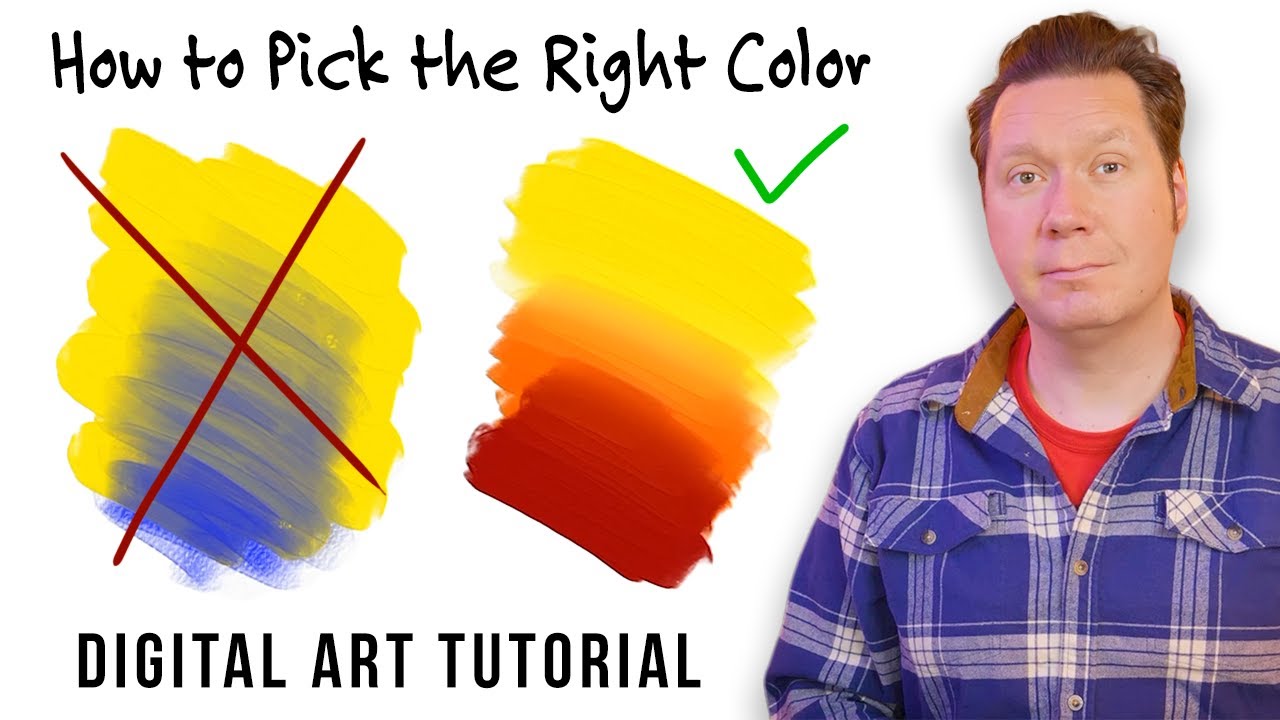 How to Pick Colors That Look Good - Digital Art for Beginners
