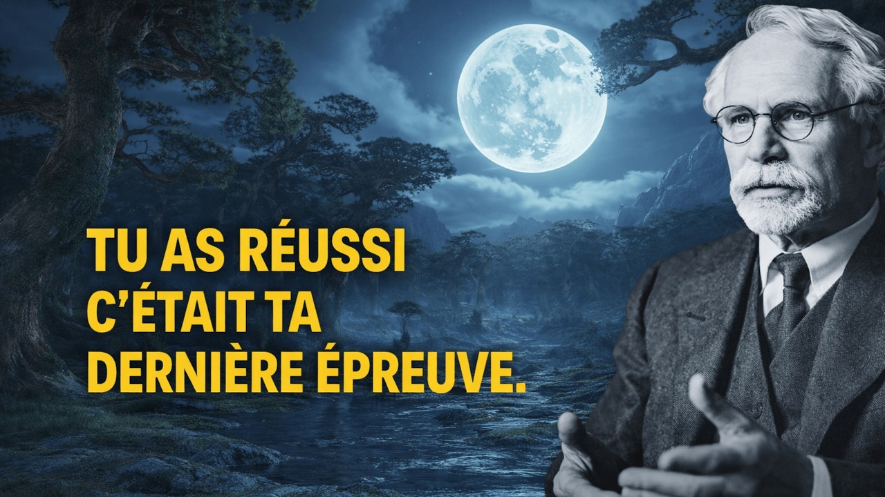 Ce n’est pas un hasard si tu vois cette vidéo - c’était ta dernière épreuve