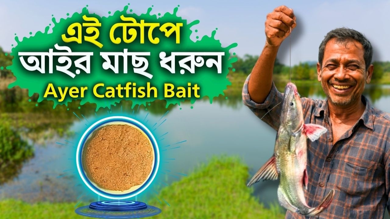 🔥 মাত্র ৪ উপকরণে আইড় মাছের সেরা টোপ | Catch Big Ayer Fish in River – 100% Working!