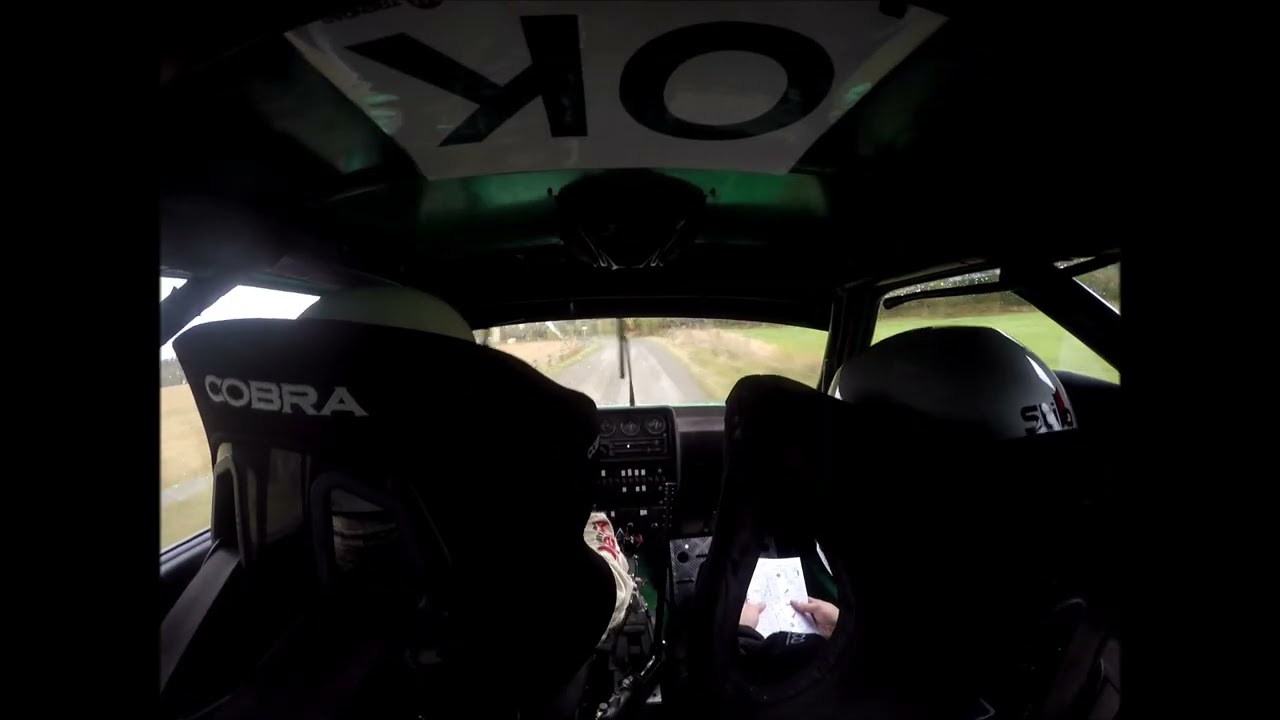Niclas Melin Incar SS1 Rally Vetlanda 2025