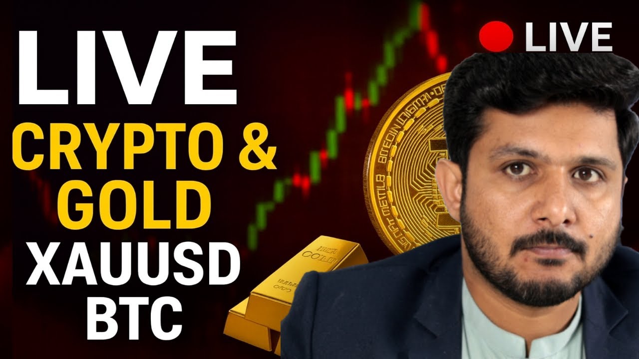 LIVE BTC & Gold Trading | XAUUSD & Bitcoin Scalping Session