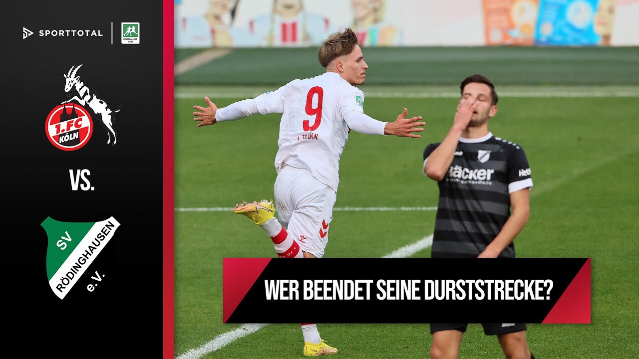 Sieg in zweiter Halbzeit verschenkt! | 1. FC Köln U21 - SV Rödinghausen | Regionalliga West