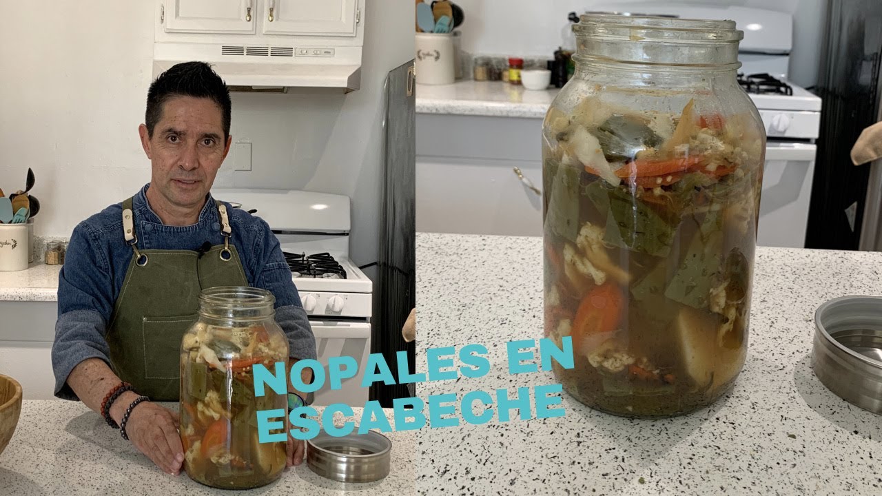 NOPALES EN ESCABECHE