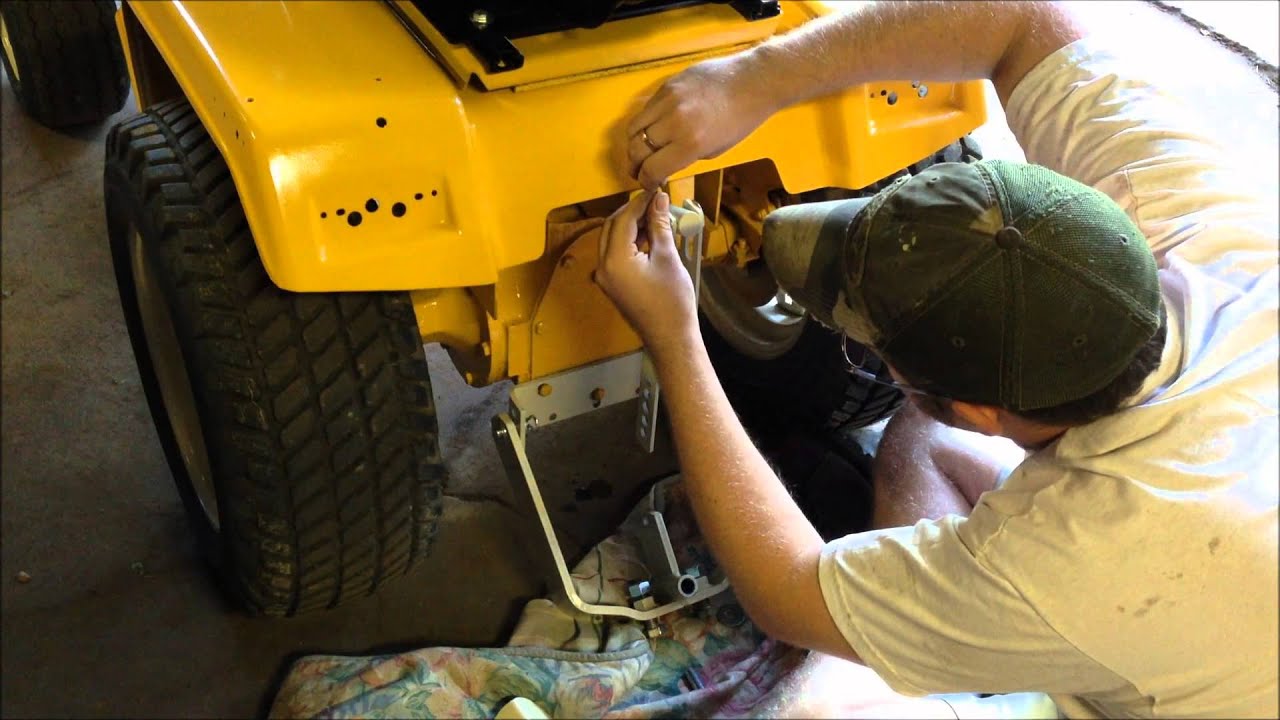 cub cadet sleeve hitch install